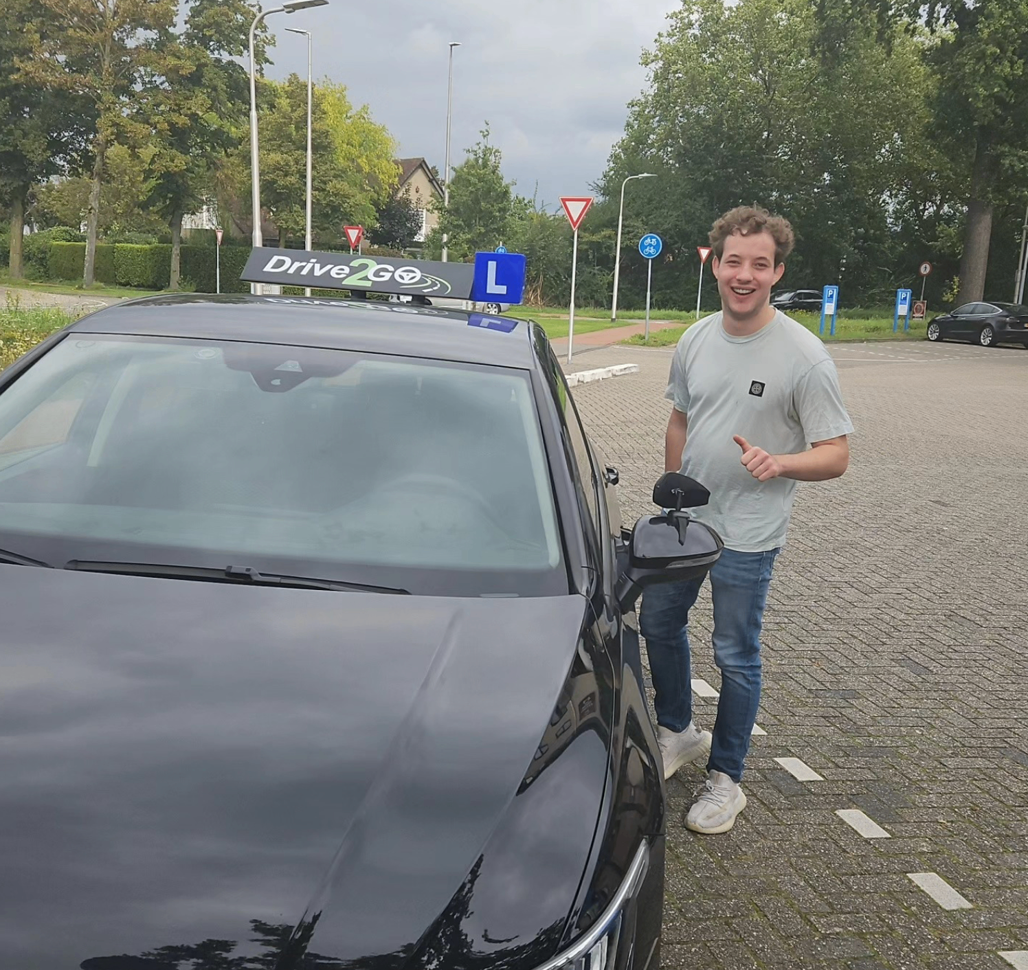 Daan uit Tilburg geslaagd bij Drive2Go