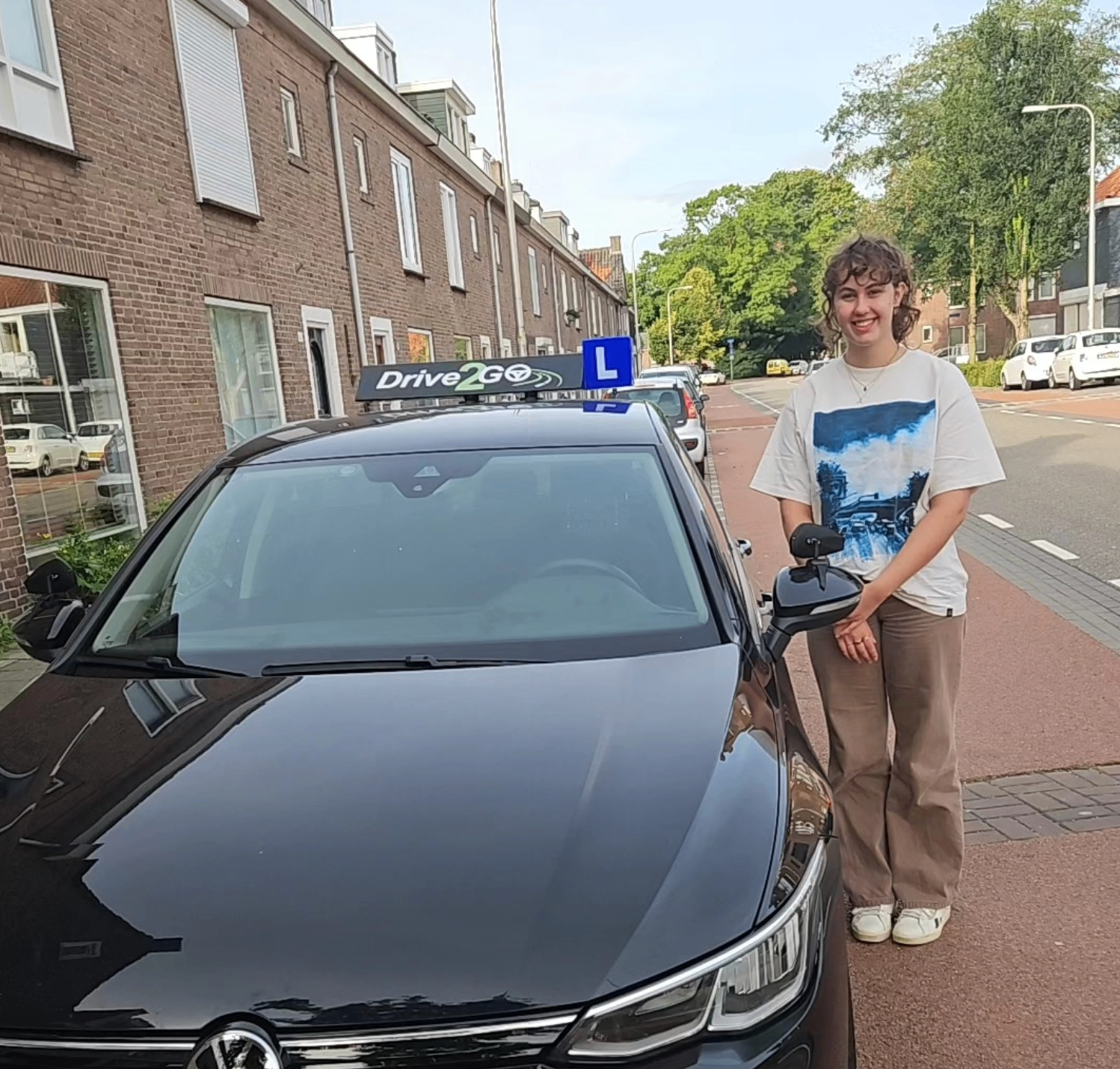 Lotte uit Oisterwijk geslaagd bij Drive2Go