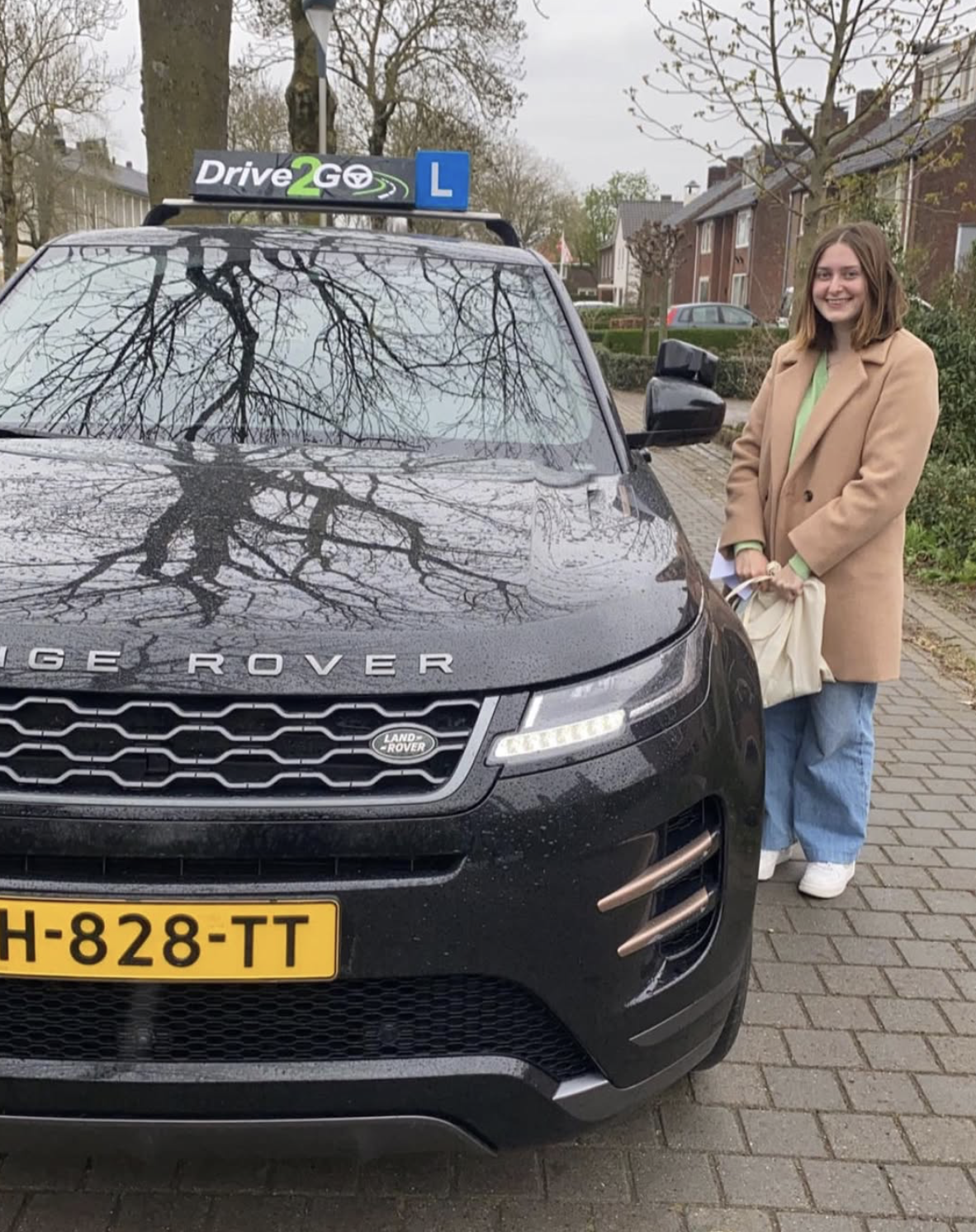 Kim uit Udenhout geslaagd bij Drive2Go